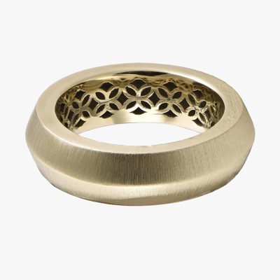 حلقه ازدواج طلا طرح راسا